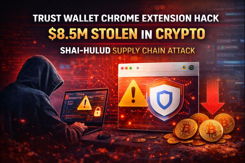 Trust Wallet Chrome extension hacked via Shai-Hulud supply chain attack